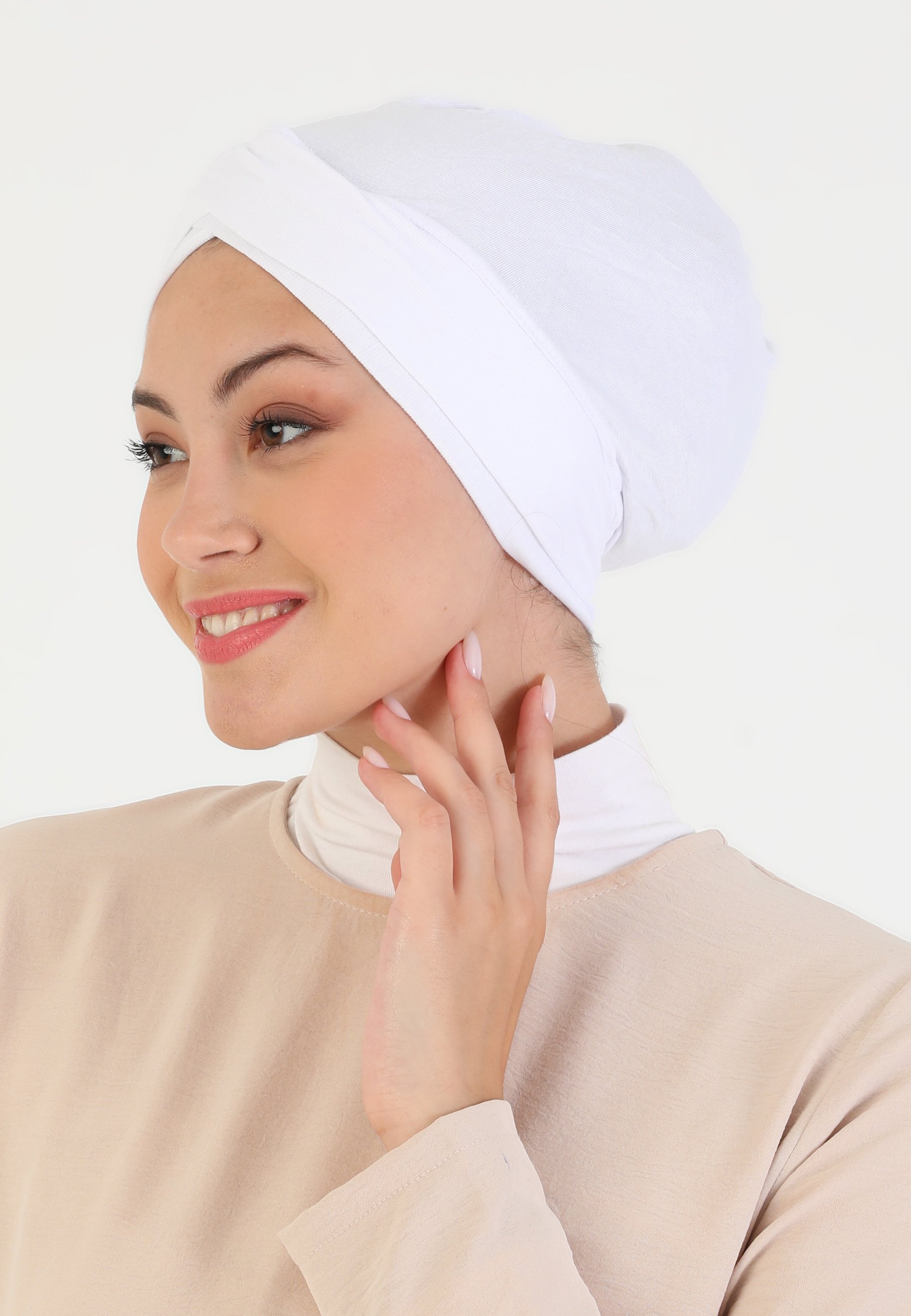 Modanisa Beanie - white - Zalando.ie