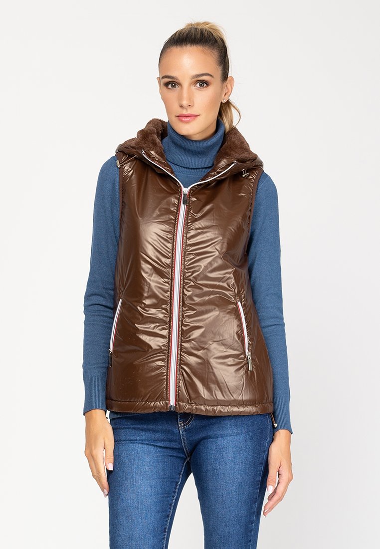 Tantra Bodywarmer bruin