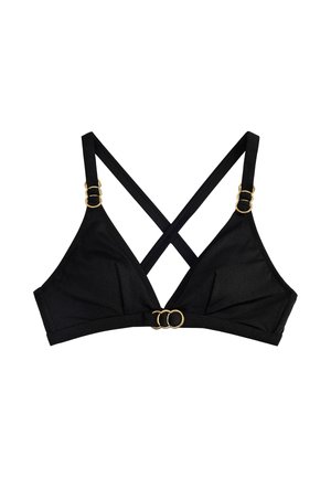 Koton, CROSS STRAPPY BIKINI TOP. - Bikinitop - black