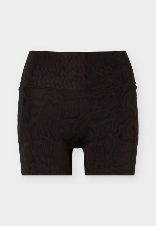 adidas Women's Optime PrimeLift Snake Short Leggings Aurora Coffee/Black — foto 5