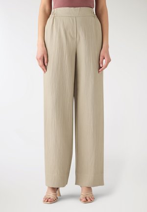 Terranova, PANTALONI WIDE LEG CON ELASTICO IN VITA - Pantaloni - kaki