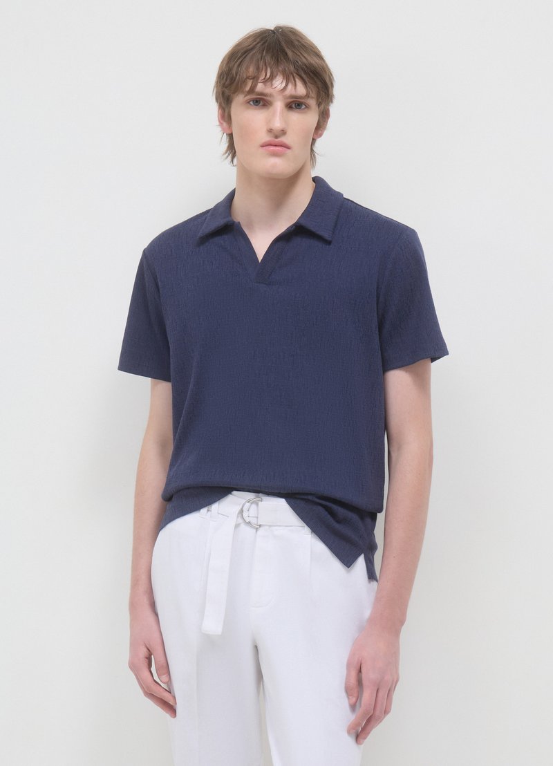 Calliope MISTO - Polo - blu navy