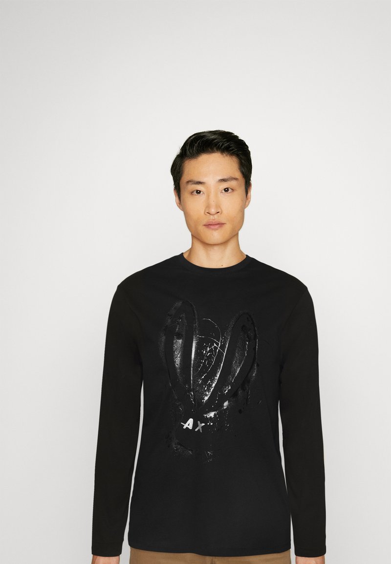 Armani Exchange Long sleeved top black Zalando.co.uk