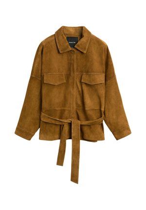 Massimo Dutti, Læderjakker - brown