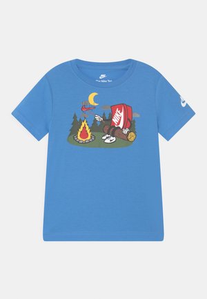 BOXY CAMPFIRE - T-shirt print - university blue