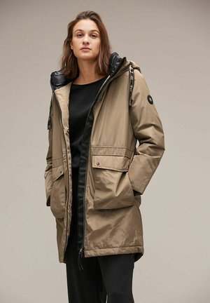 Street One MIT ZIPPER - Wintermantel - braun