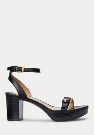 MELISSAH - Platform sandals - black