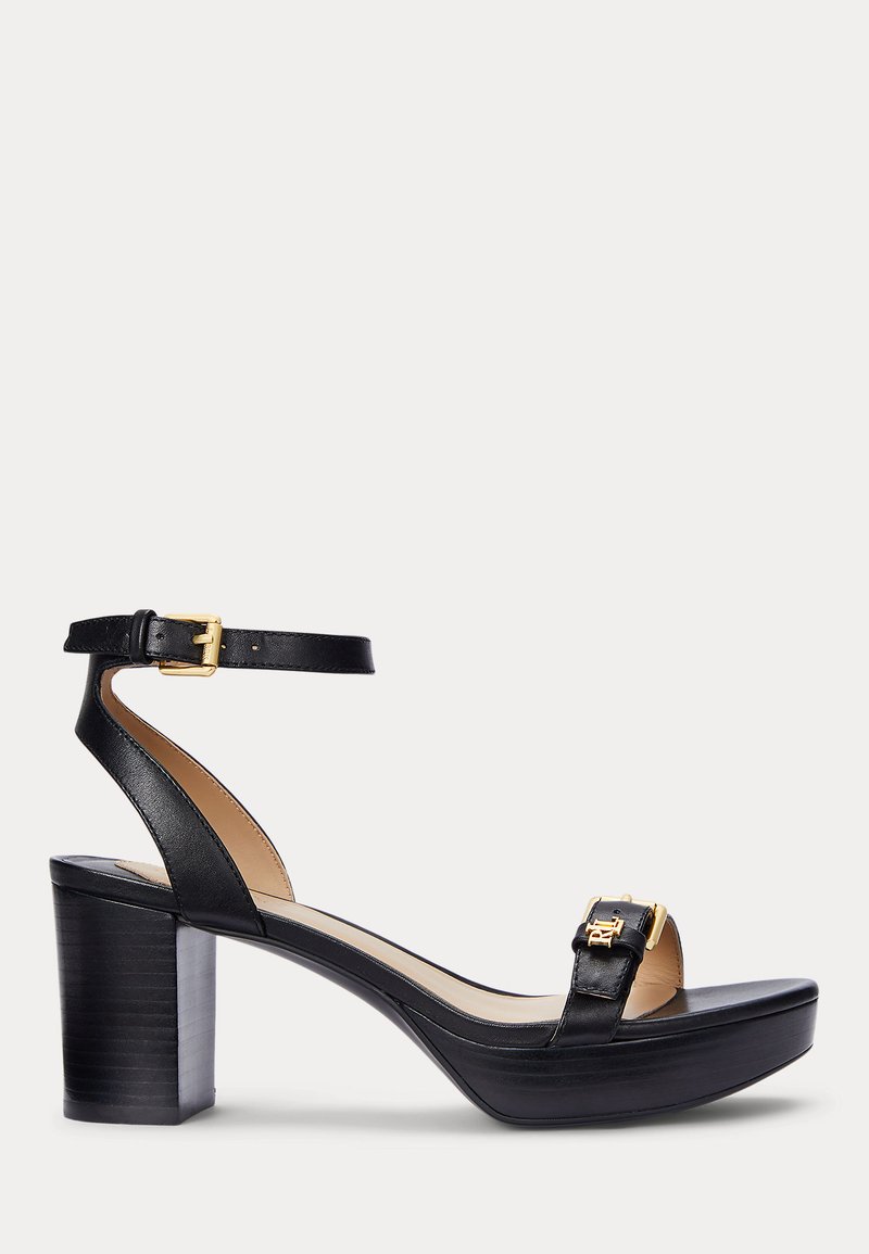 Lauren Ralph Lauren MELISSAH - Platforminiai sandalai - black