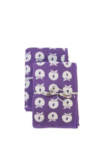 Småfolk 2ER-PACK 50 100 MIT ÄPFELN - Vannirätik - purple