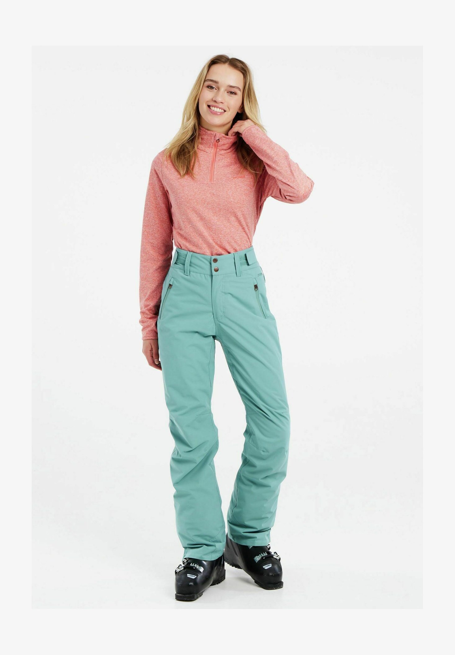 Protest Fabrizm Pile Tecnico Donna - Geotech, Traspirante, Elasticizzato 360° - Slim Fit, Collo Alto