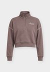 RIVAL VARSITY - Φούτερ - peppercorn/bashful pink