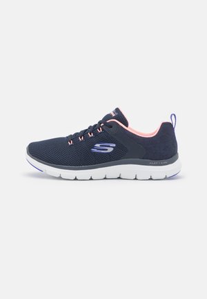 Skechers Sport FLEX APPEAL 4.0 - Sneakers - navy/multi-coloured