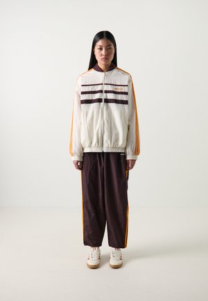 adidas Originals TRACK TOP - Sportovní bunda - off white/shadow brown