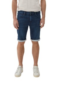 s.Oliver REGULAR - Jeans Shorts - dunkelblau