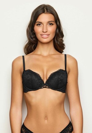 Push-up-bh'er - black floral