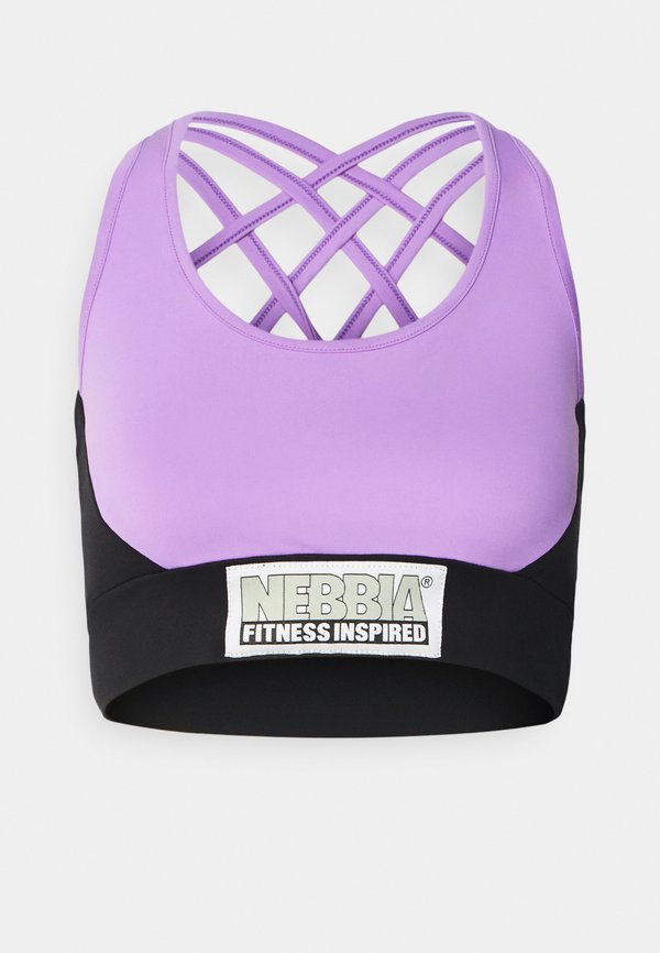 WOMENS - Medium support sports bra - lila2