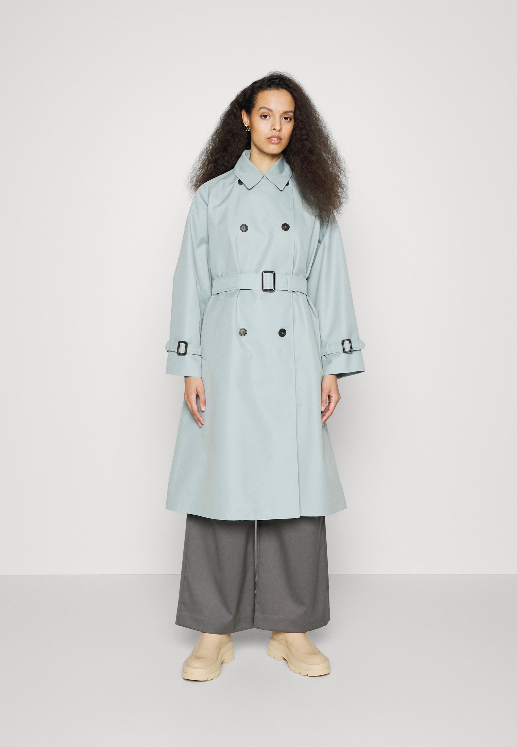 WEEKEND MaxMara CANASTA - Trenchcoat - cielo/blauw - Zalando.nl