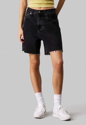 BERMUDA  - Short en jean - denim black
