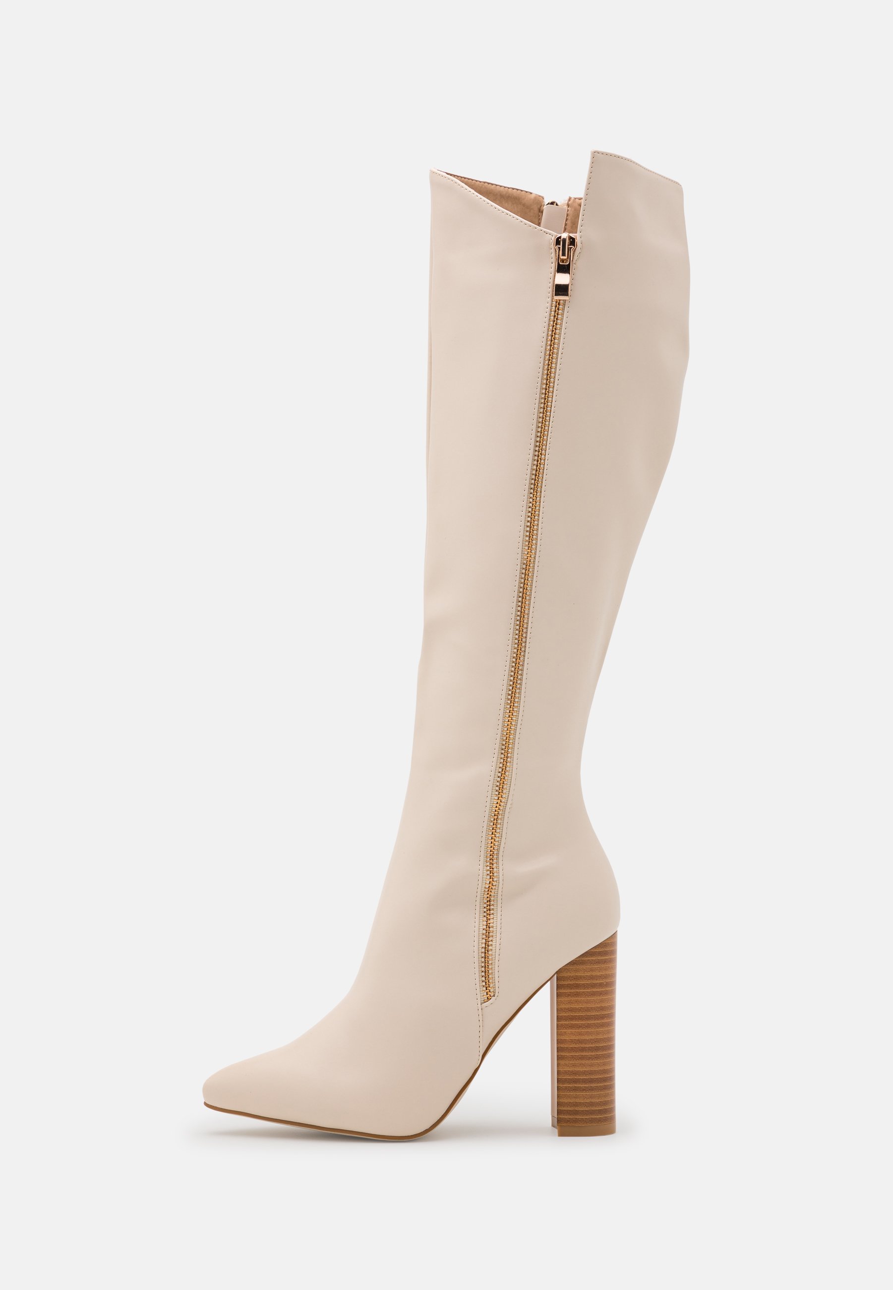 Witte Laarzen met hoge hak online kopen | ZALANDO