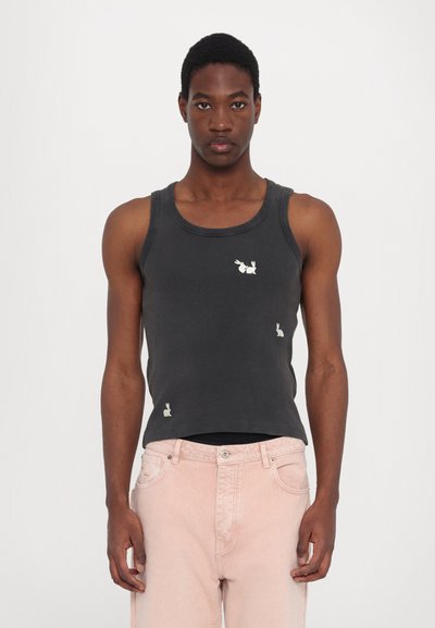 Carne Bollente BUNNY BLISS UNISEX - Top - off black
