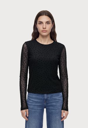 ONLY, ONLNOVA - Блуза с дълги ръкави - black/743 black