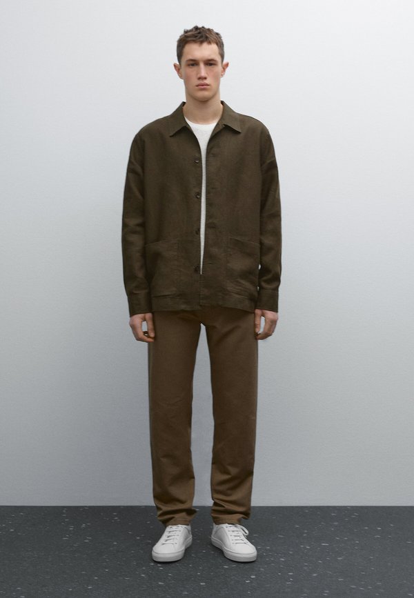 Jeans Tapered Fit - khaki4