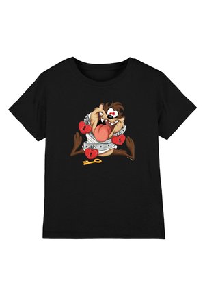 Cotton Soul, LOONEY TUNES VALENTINE'S DAY TAZ TIED UP WITH LOVE UNISEX - T-Shirt print - black
