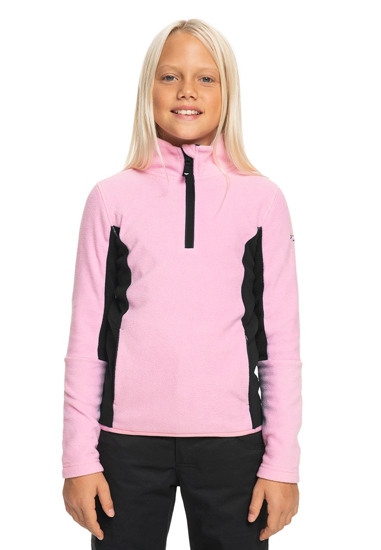 Roxy Fleece trui donkerroze
