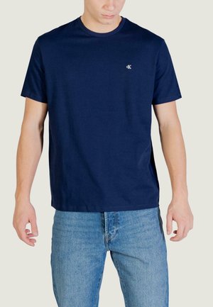 CLASSIC MONOGRAM - T-shirt basic - light blue