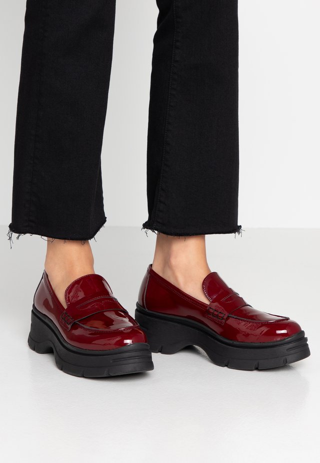 Loaferit/pistokkaat - margot bordeaux