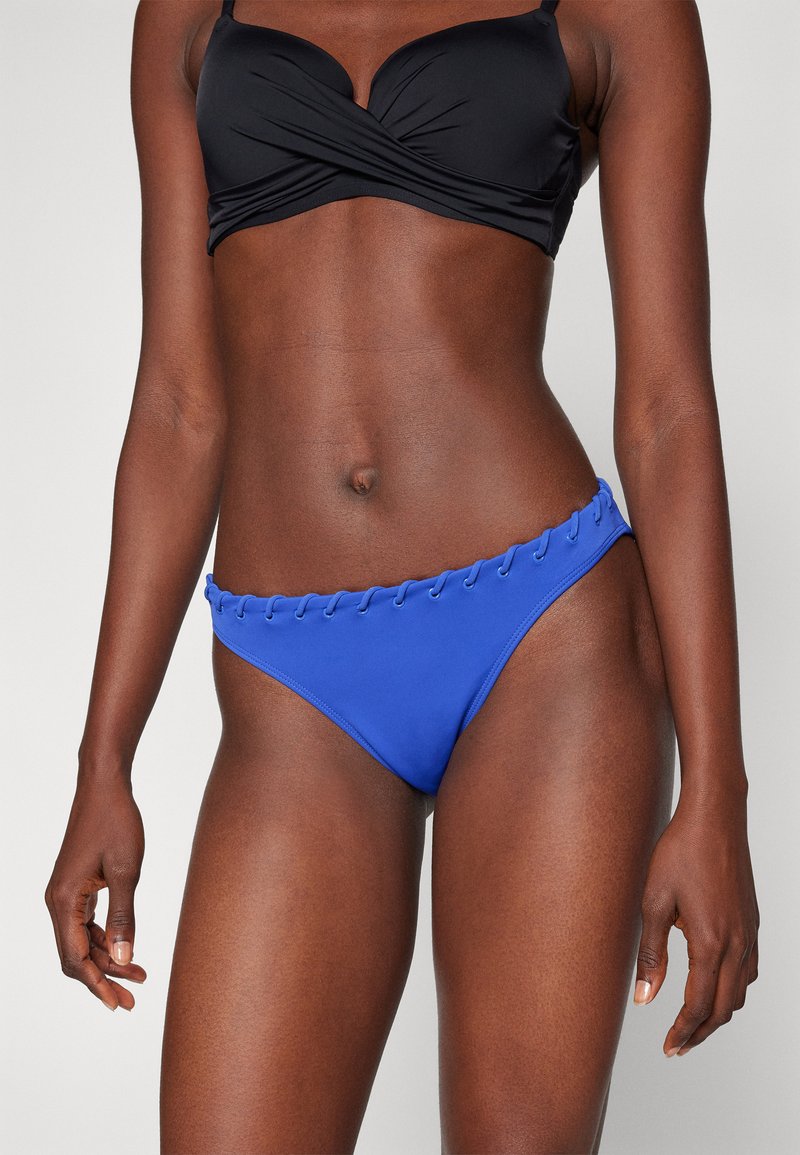 Good American WHIP STITCH BOTTOM FULL - Κάτω μέρος μπικίνι - dark blue