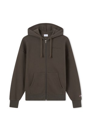 Champion, SPORTSWEAR ZIP UP HOODIE OVERSIZED FIT - Φούτερ με φερμουάρ - mos