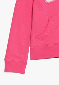 GAP LOGO - Majica s kapuljačom i patentnim zatvaračem - pink jubilee