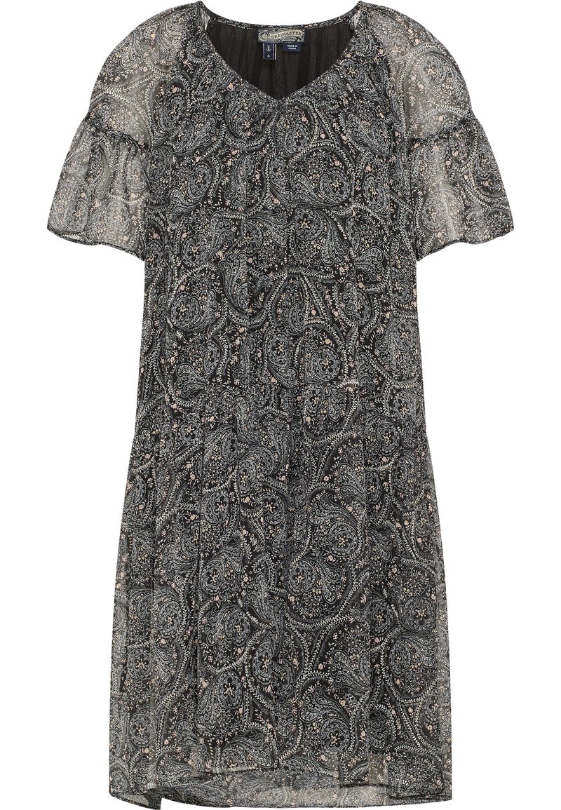 dreimaster Jurk zwart