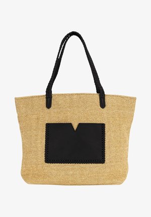 Les Visionnaires NEA - Shopping bag - black/cream