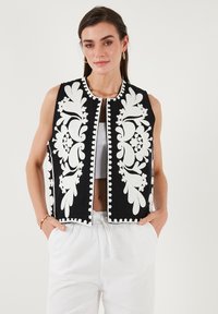 REGULAR FIT - Bodywarmer - black
