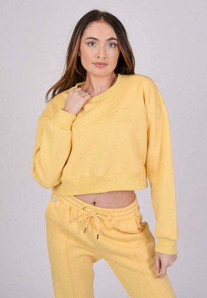COURT AMPLE - Felpa - jaune pastel
