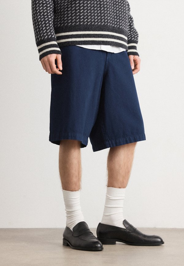 SUNSET BIG WORK - Denim shorts - parisian night