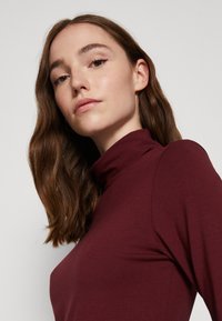 Pieces PCSIRENE ROLLNECK - Topper langermet - tawny port