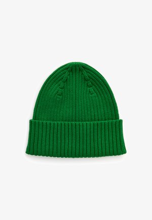 ARKET, ARKET RIB-KNITTED BEANIE UNISEX - Bonnet - green