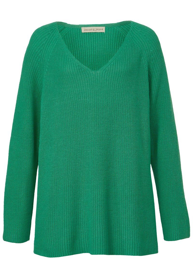 Damen Strickjacken | Janet & Joyce Strickpullover pistaziengrün/grün - EL21944 Damen Strickjacken | Janet & Joyce Strickpullover pistaziengrün/grün - EL21944