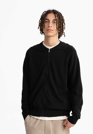 SHAMIAL - Strickjacke - schwarz