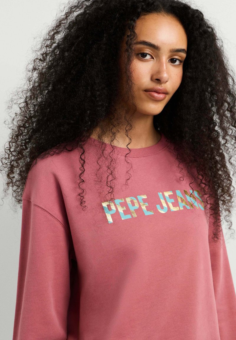 PEPE JEANS Sweatshirt 'Nanette' grau » günstig online kaufen PEPE JEANS Sweatshirt 'Nanette' grau » günstig online kaufen