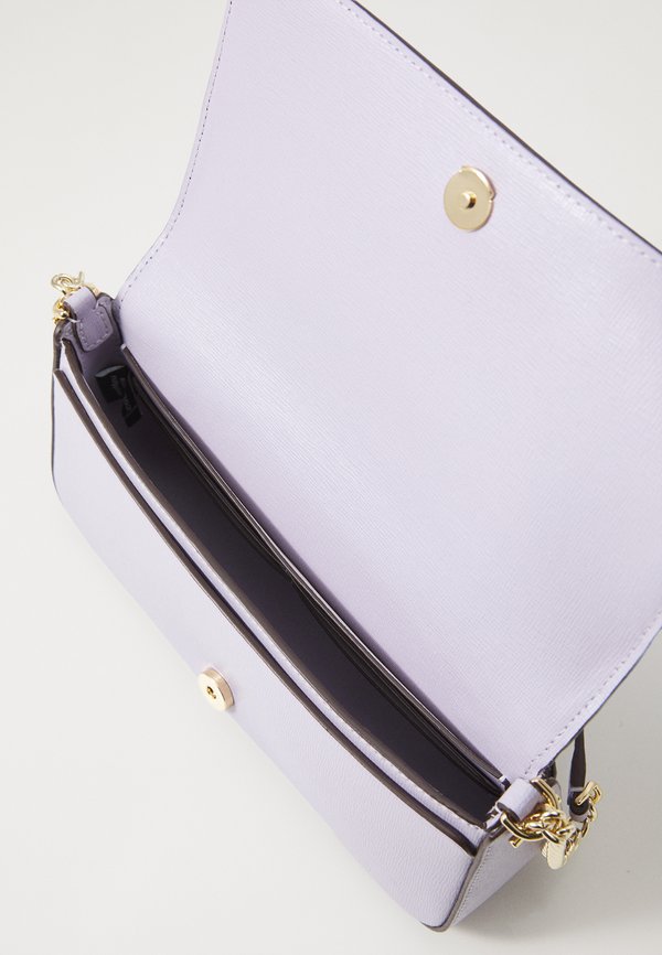 SERENA SAFFIANO - Cross body bag - lavender cream3