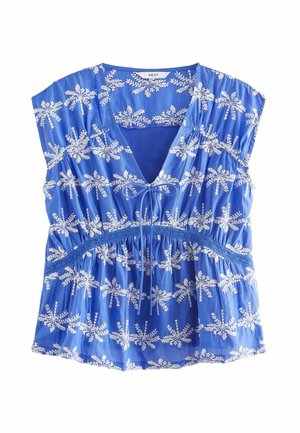 Blouse - blue