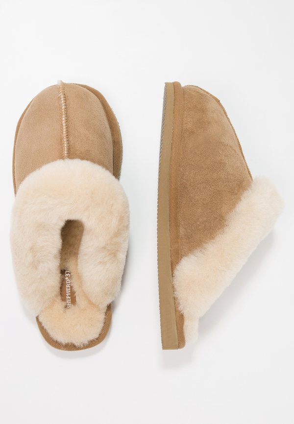 JESSICA - Slippers - chestnut4