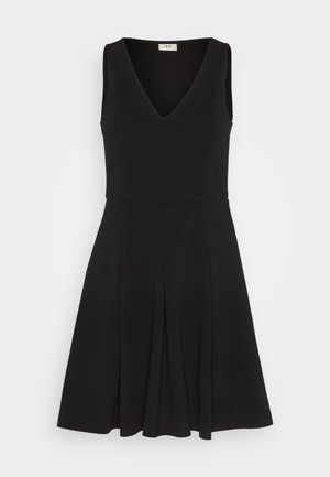 JDY JDYLEONORA FLARED - Rochie din jerseu - black