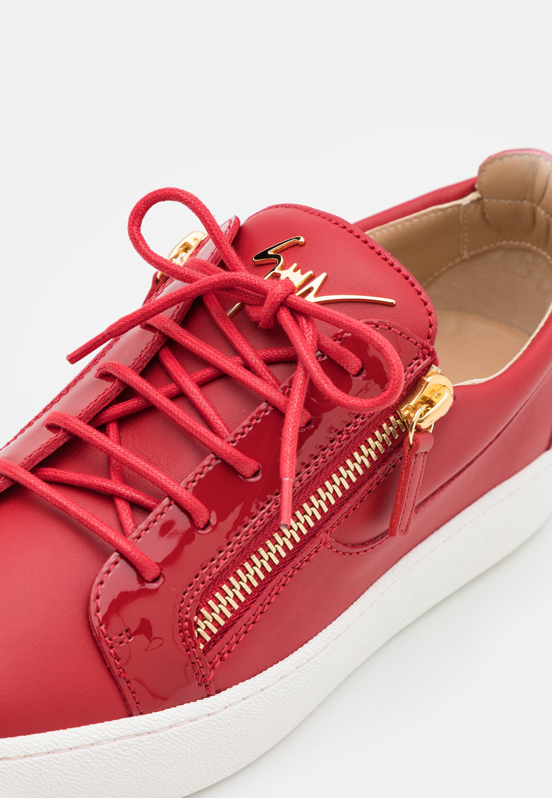 Giuseppe Zanotti Sneakers laag - red/gold/rood - Zalando.nl