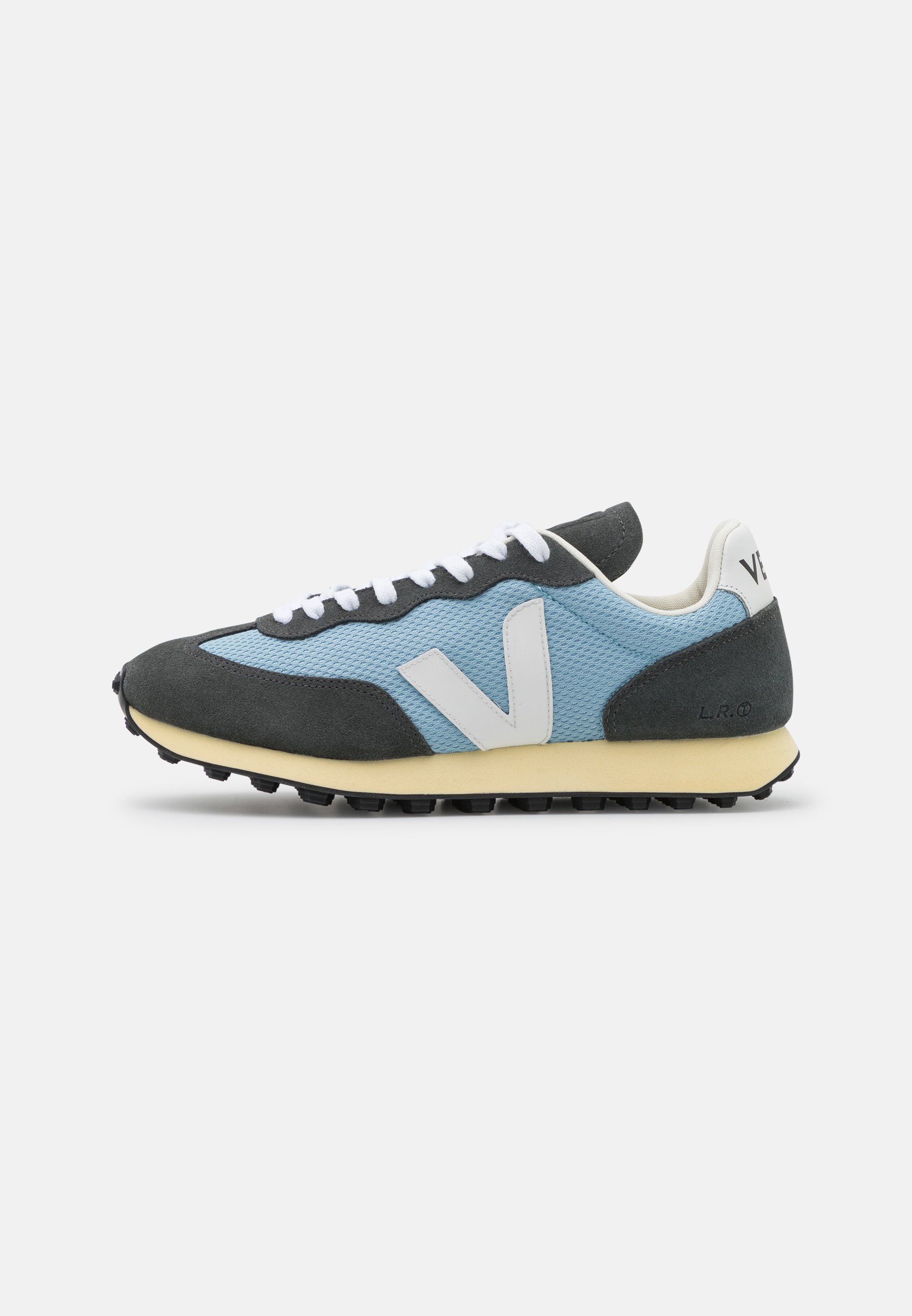 Veja RIO BRANCO - Sneakers laag - steel/white/lichtblauw - Zalando.nl
