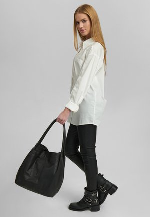 DEPECHE Shopping bag - black